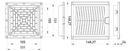 s0103010 Решетка с фильтром щитовая ENEXT e.climat.filter.pro.152 к вентилятору 120х120мм фото