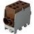 Клемний блок PromFactor FJ-35/25.1BR 125A коричневий