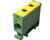 Клемма PromFactor FT1050G 1P, Cu:2.5-50 / Al:6-50 6-50мм2, желто-зеленая