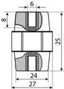 A0150100001 Изолятор-держатель АСКО SM25 фото