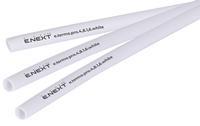 p092007 Термоусаджувальна трубка з клейовим шаром ENEXT e.termo.pro.4,8.1,6.white 4,8/1,6 1м біла
