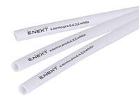 p092013 Термоусаджувальна трубка з клейовим шаром ENEXT e.termo.pro.6,4.2,2.white 6,4/2,2 1м біла