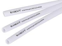 p092025 Термоусаджувальна трубка з клейовим шаром ENEXT e.termo.pro.9,5.3,2.white 9,5/3,2 1м біла