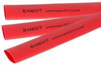 p092035 Термоусадочная трубка с клеевым слоем ENEXT e.termo.pro.12,7.4,2.red 12,7/4,2 1м красная