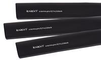 p092036 Термоусаджувальна трубка з клейовим шаром ENEXT e.termo.pro.12,7.4,2.black 12,7/4,2 1м чорна