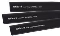 p092048 Термоусаджувальна трубка з клейовим шаром ENEXT e.termo.pro.19,1.6,3.black 19,1/6,3 1м чорна