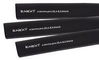 p092049 Термоусаджувальна трубка з клейовим шаром ENEXT e.termo.pro.25,4.8,5.black 25,4/8,5 1м чорна