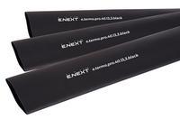 p092051 Термоусаджувальна трубка з клейовим шаром ENEXT e.termo.pro.40.13,3.black 40/13,3 1м чорна