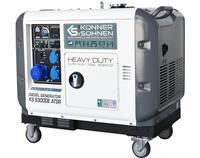 Дизельний генератор пересувний Konner&Sohnen KS 9300DE ATSR