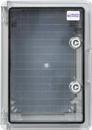 A0270010026 Корпус из АБС-пластика АСКО UBox ударопрочный с монтажной панелью, прозрачная дверца, 25*35*15 IP65 фото