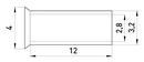 s4038009 Неізольований наконечник ENEXT e.terminal.stand.en.4.12 4,0 кв.мм L=12 мм 100шт фото