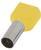 s4037005 Изолированный трубчатый наконечник на 2 провода ENEXT e.terminal.stand.te.2.1.5.yellow (TE1508 yellow) 2x1,5 кв.мм желтый 100шт