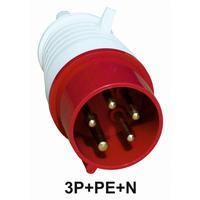 Вилка силова переносна ElectrO PC025 3 полюса + PE + N 32А 400В IP44