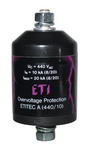 ちちち 2441152 Ограничитель перенапряжения ETI ETITEC A 440/10/C-NO