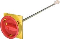 Поворотная выносная рукоятка красно-желтая для монтажа на дверцу шкафа ETI RMMPE-330Е 4648042