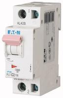 Автоматический выключатель 2А, кривая отключения B, 1+N полюс, откл. способность 10 кА EATON PL7-B2/1N 165218