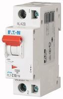 Автоматический выключатель 10А, кривая отключения С, 1+N полюса, откл. способность 10 кА EATON PL7-C10/1N 262747