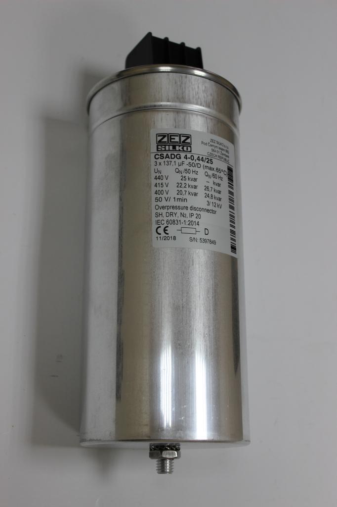 Конденсатор косинусный ZEZ SILKO CSADG 1-0,44/25-HD (25 kVAr) фото