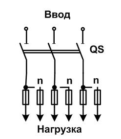 Схема электрическая принципальная шкафов СПМ-75