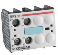 Блок допоміжних контактів фронтальний RADE KONCAR BP2 11