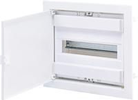 1101025 Щит пластиковий з металевими білими дверцятами ETI ECG14 (12+2 модулів)